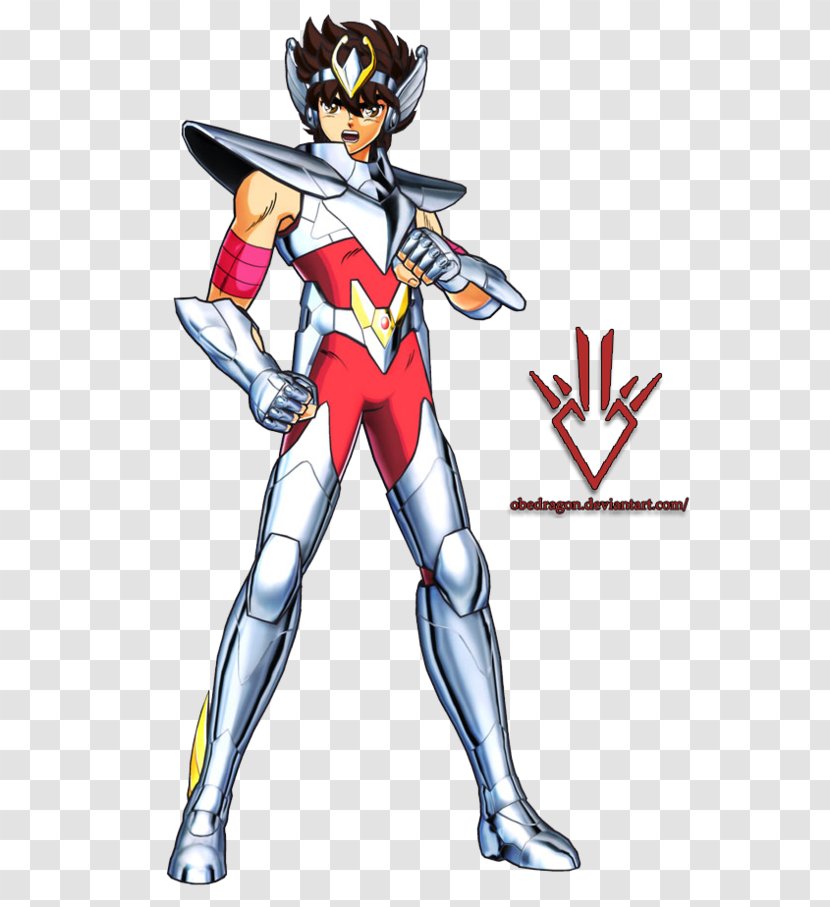 Pegasus Seiya Saint Seiya: Brave Soldiers Andromeda Shun Phoenix Ikki Soldiers' Soul - Frame - Silhouette Transparent PNG