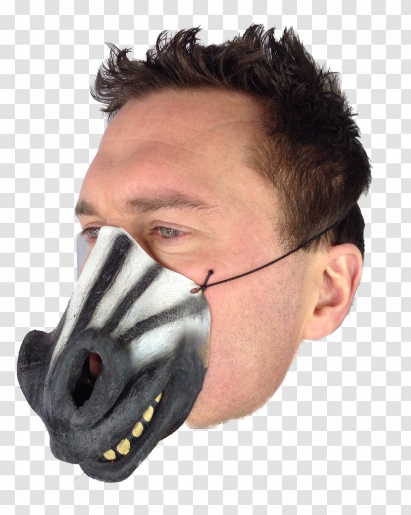 Face Chin Cheek Facial Hair Mouth - Microphone - Mask Transparent PNG