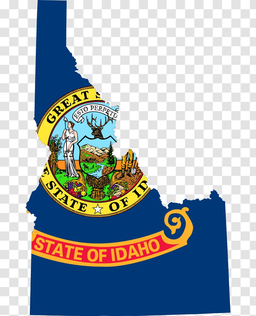 Flag Of Idaho U.S. State Indiana - The United States Transparent PNG