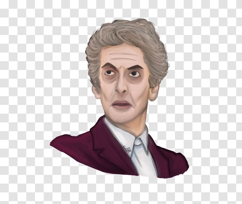 Forehead Human Behavior Chin Cheek - Art - Twelfth Doctor Transparent PNG