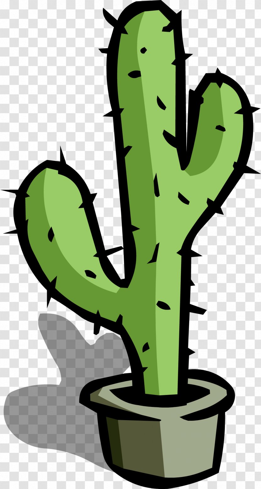 Club Penguin Entertainment Inc Google Search Wiki Sprite Clip Art - Flowerpot - Cactus Transparent PNG