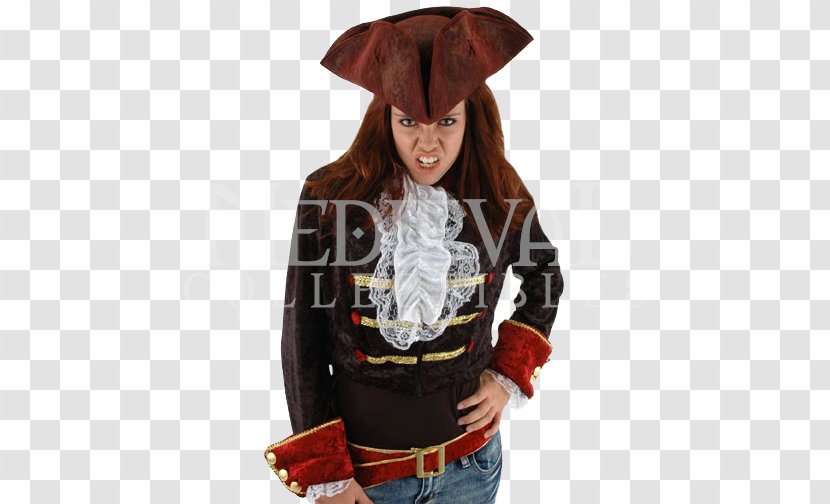 Hoodie Hat Halloween Costume Tricorne - Suit - Authentic Pirate Hats Transparent PNG