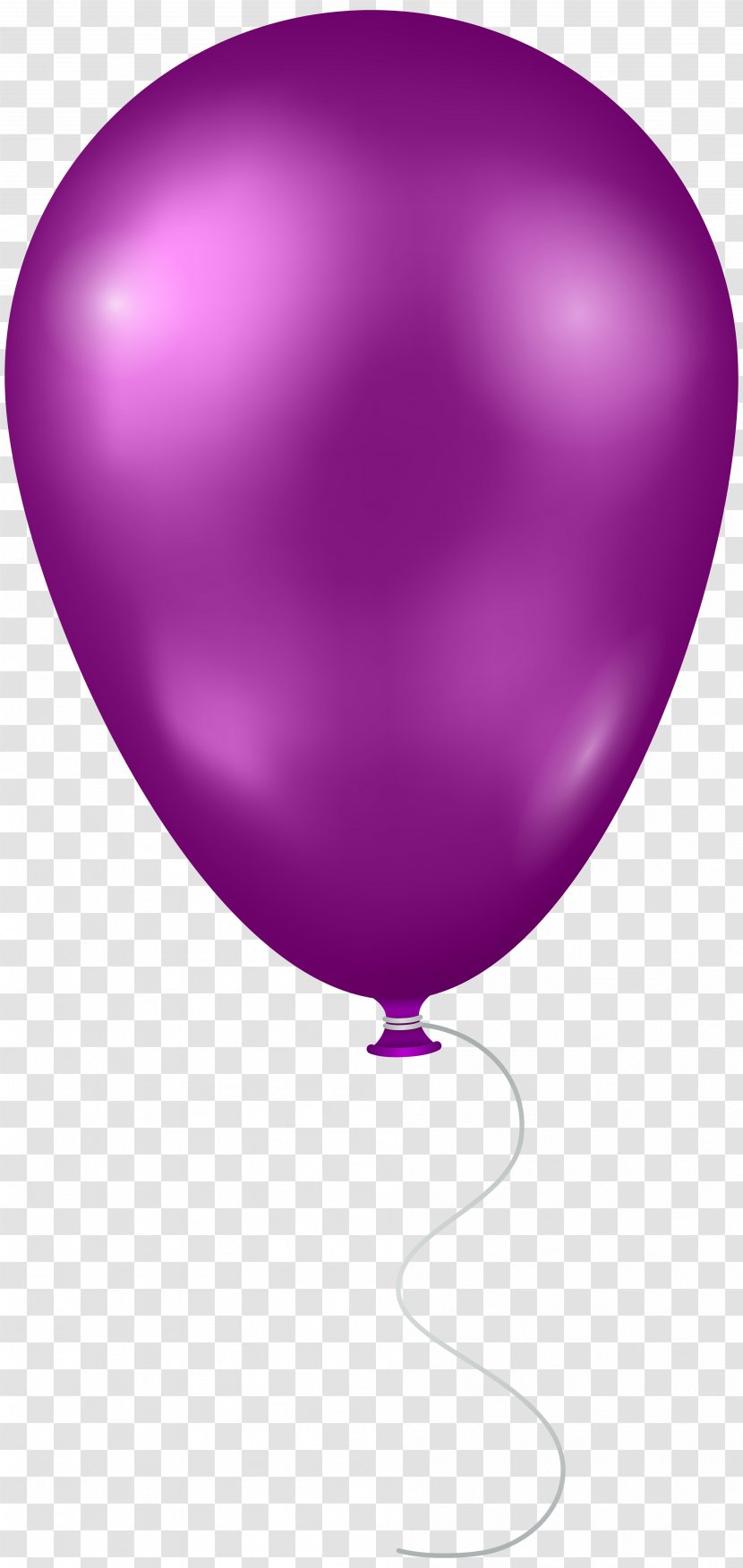 Balloon Heart - Purple Transparent Clip Art Image Transparent PNG