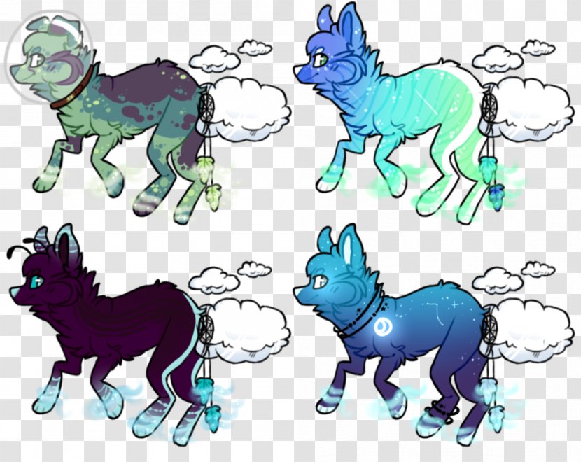 Horse Cat Drawing Dog - Mammal - Outer Space Transparent PNG