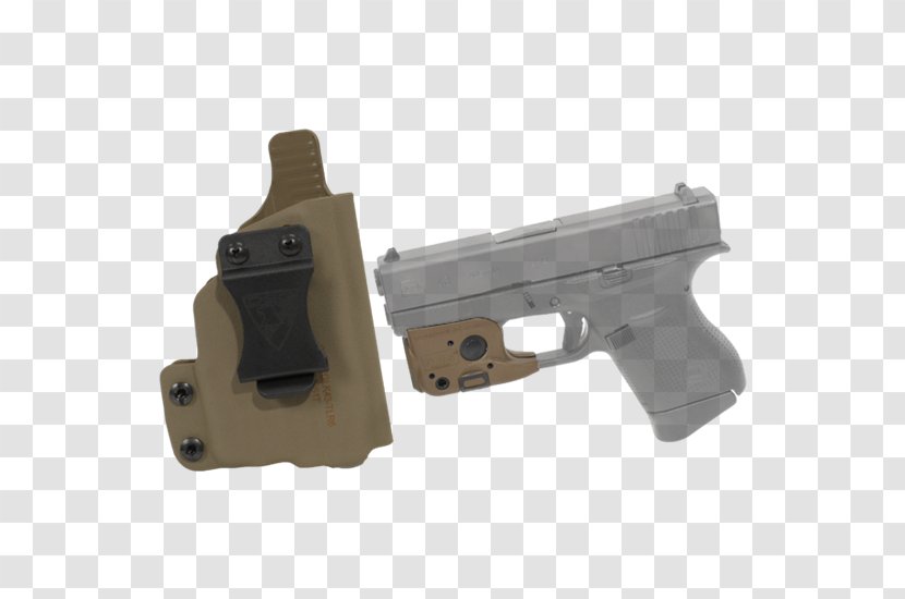 Trigger Firearm Glock 43 Tactical Light - Gun - Weapon Transparent PNG