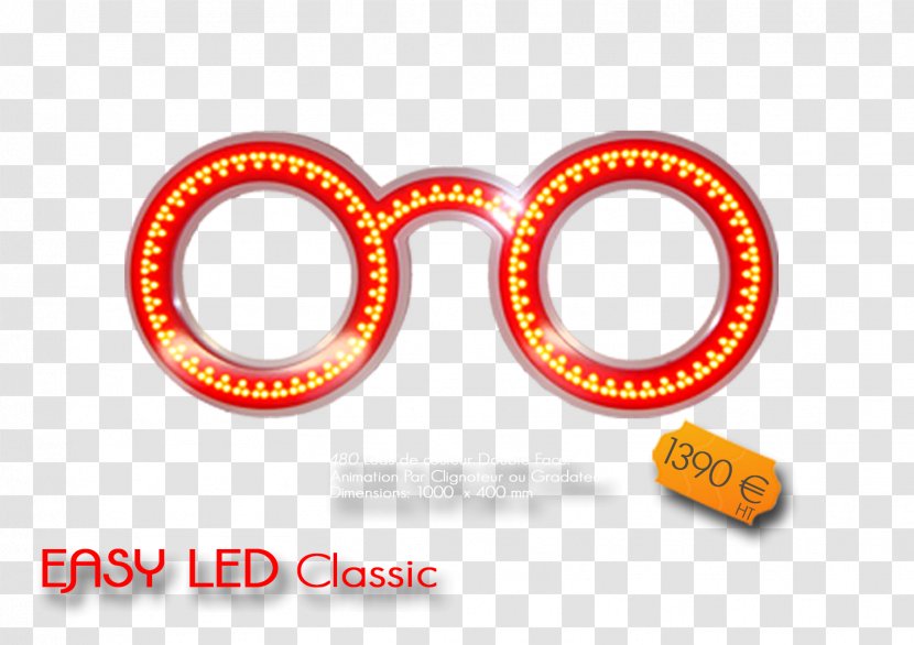 Glasses Optician Advertising Marquee Light-emitting Diode - Lightemitting Transparent PNG