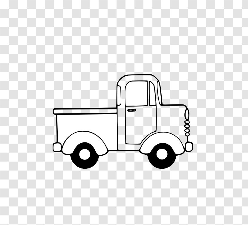 Van Pickup Truck Car Chevrolet Clip Art - Drawing - Cliparts Transparent PNG