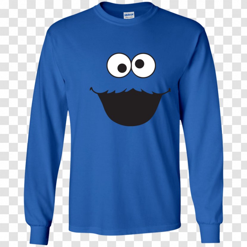 Long-sleeved T-shirt Hoodie Clothing - Smiley - Monster Face Transparent PNG