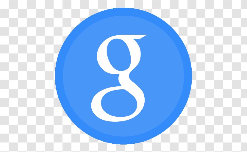Blue Area Text Symbol - Social Media - App Google Transparent PNG