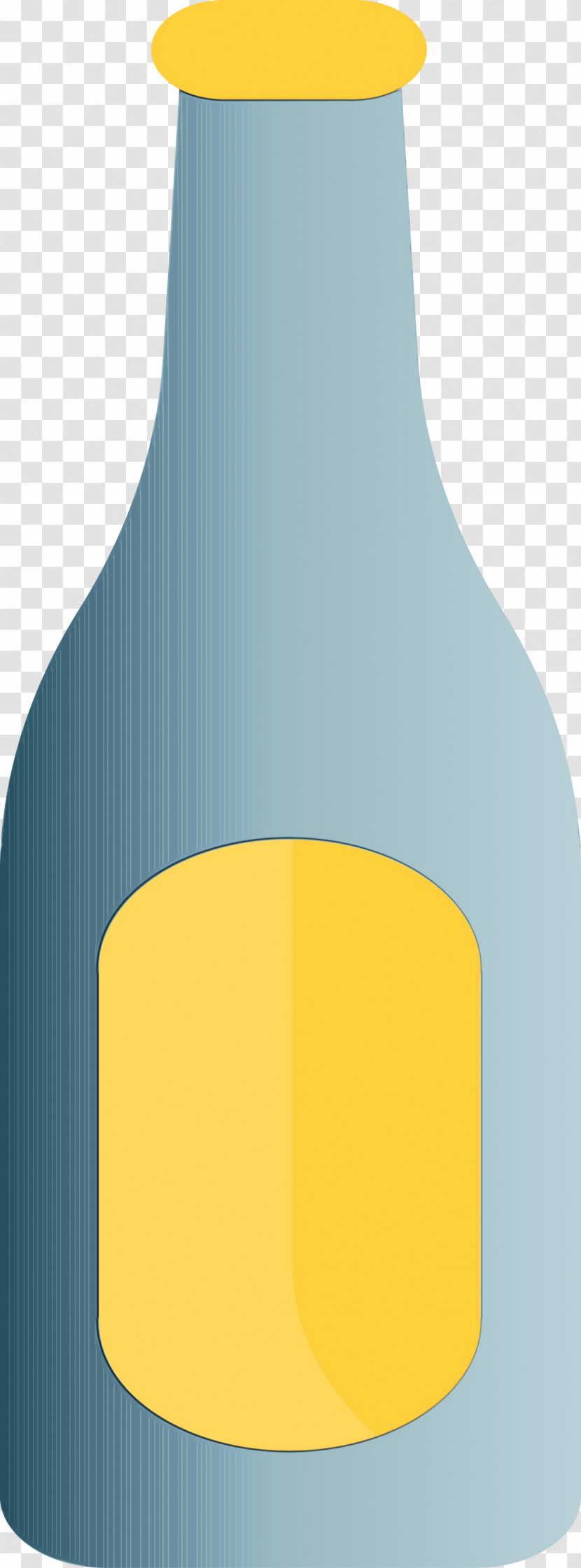 Bottle Angle Line Yellow Font Transparent PNG