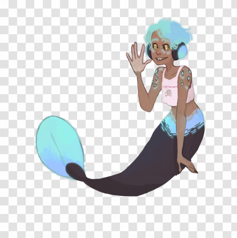Mermaid Animated Cartoon Microsoft Azure - Fictional Character Transparent PNG