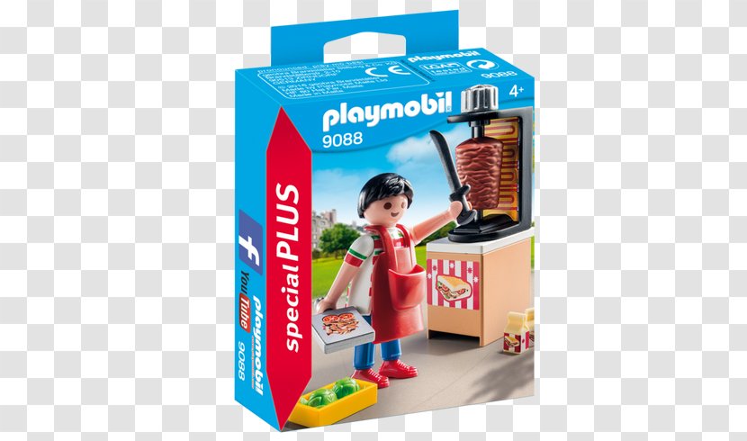 Playmobil 9088 Special Plus Kebab Vendor Toy - Arctic Expedition Headquarters - Shop Coupon Transparent PNG