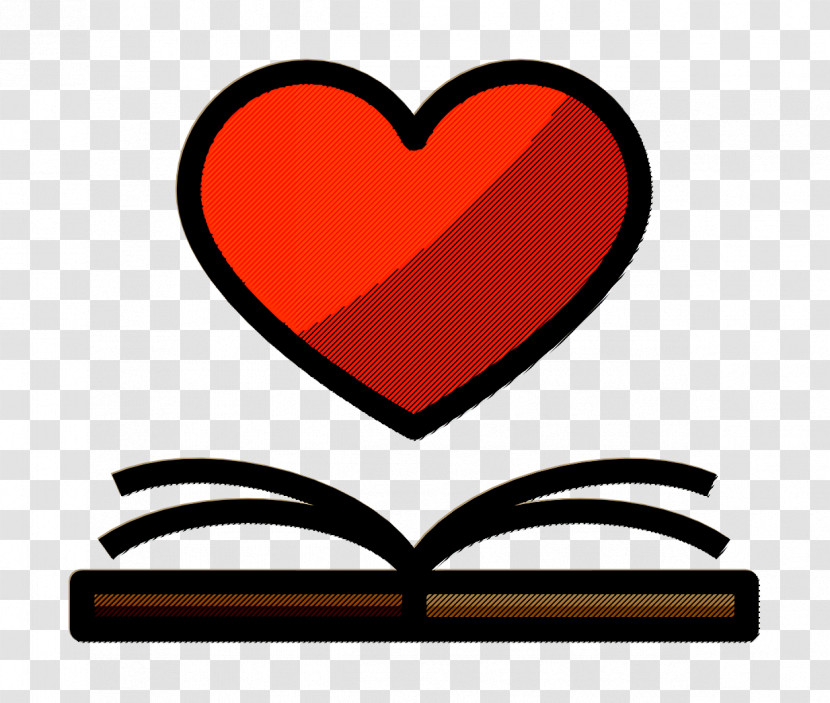 Book Icon Book And Reading Icon Love Icon Transparent PNG