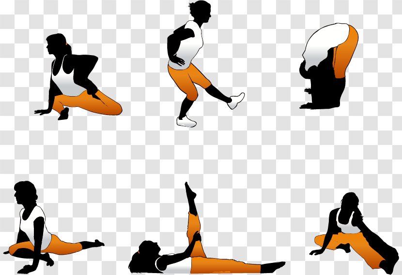 Silhouette Clip Art - Shoe - Fitness Figures Transparent PNG