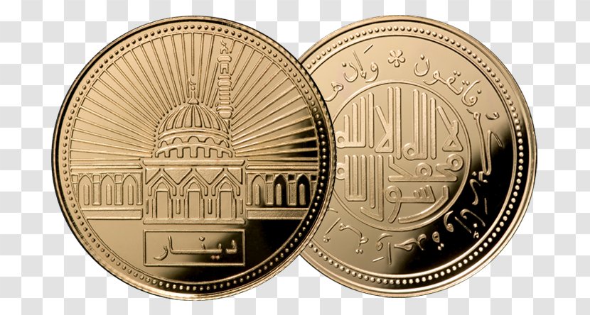 Gold Coin Dinar Dirham Transparent PNG