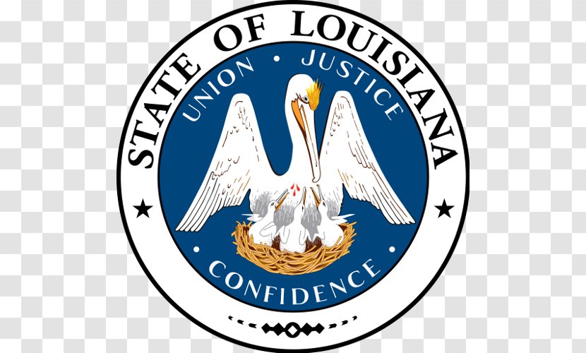 Flag Of Louisiana Seal U.S. State - Brand - Beak Transparent PNG