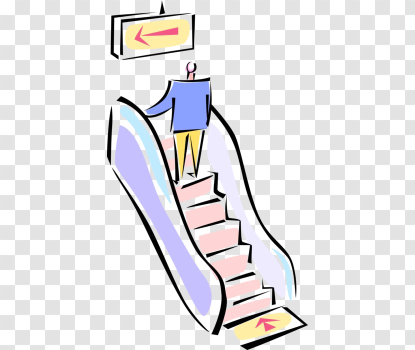 Escalator Line - Cartoon - Finger Transparent PNG