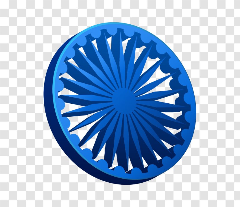 Indian Independence Day Republic January 26 Ashoka Chakra - Cobalt Blue - India Transparent PNG