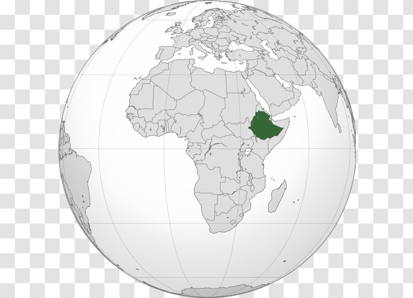 Ethiopian Empire Addis Ababa World Map Amharic - Country Transparent PNG