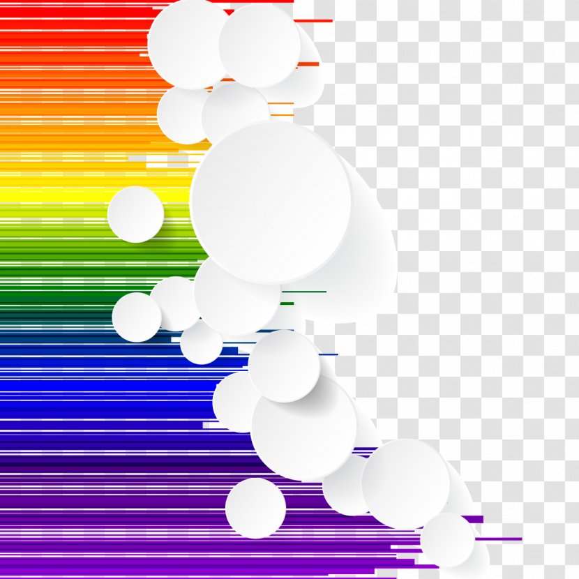 Illustration - Color - Vector Rainbow Background Transparent PNG