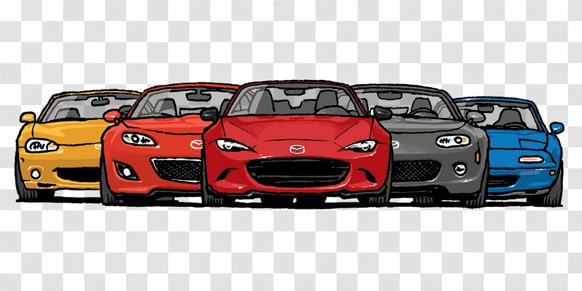 2016 Mazda MX-5 Miata Car 2018 2000 LS - Automotive Exterior - Mx5 Transparent PNG