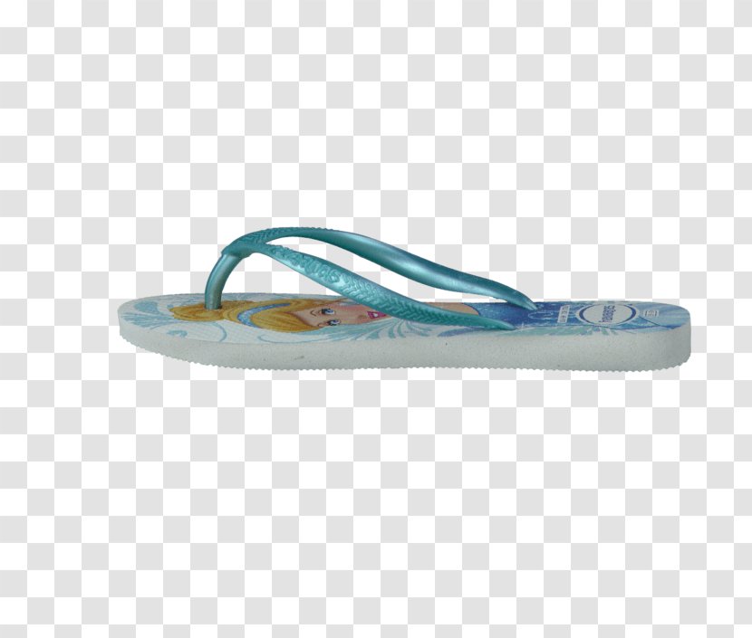 Flip-flops Shoe Walking Turquoise - Princess Kids Transparent PNG