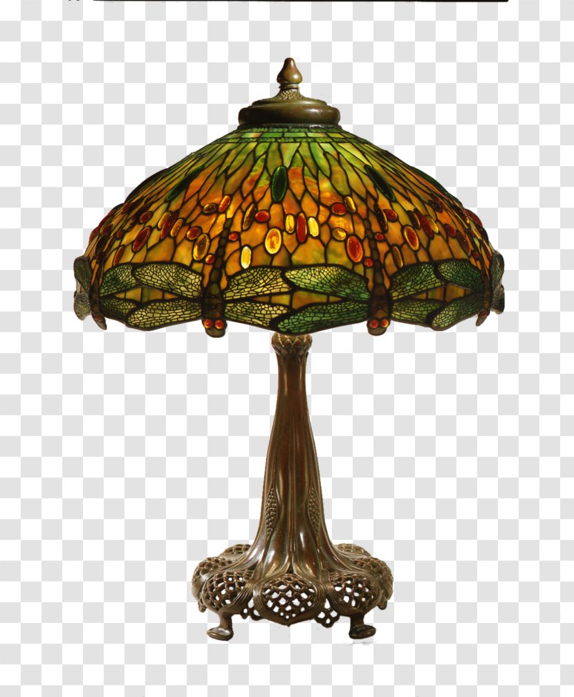 Table Tiffany Lamp Lighting Lampshade - Electric Light - Free Image Transparent PNG