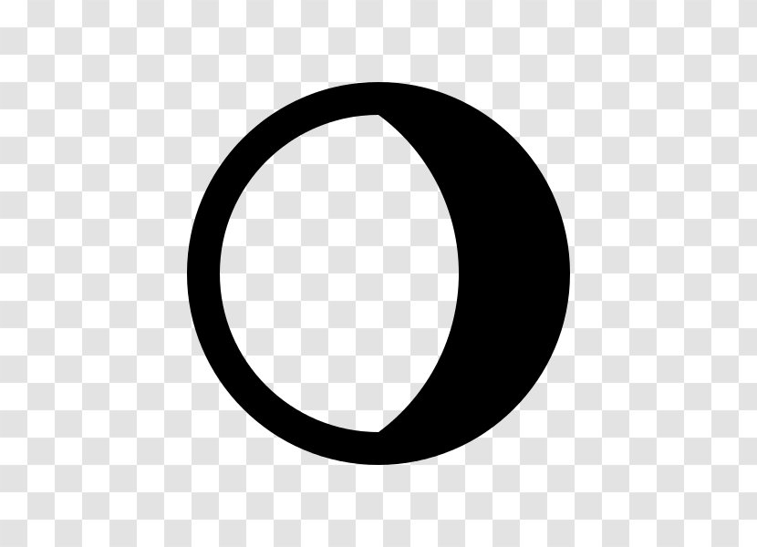 Lunar Phase Symbol Moon Tagmond - Black Transparent PNG