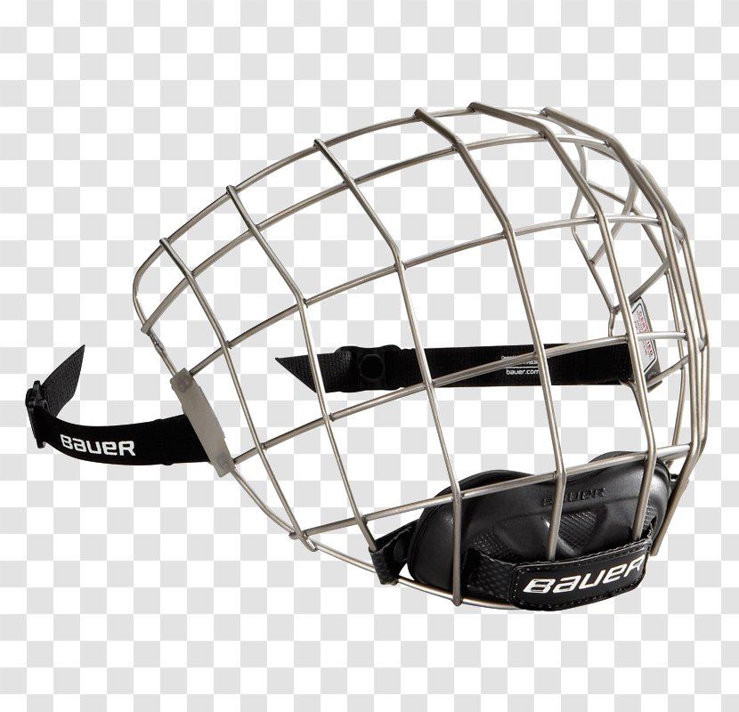 Bauer Hockey Helmets Ice Equipment Re-Akt Titanium Face Mask - Football Helmet Transparent PNG