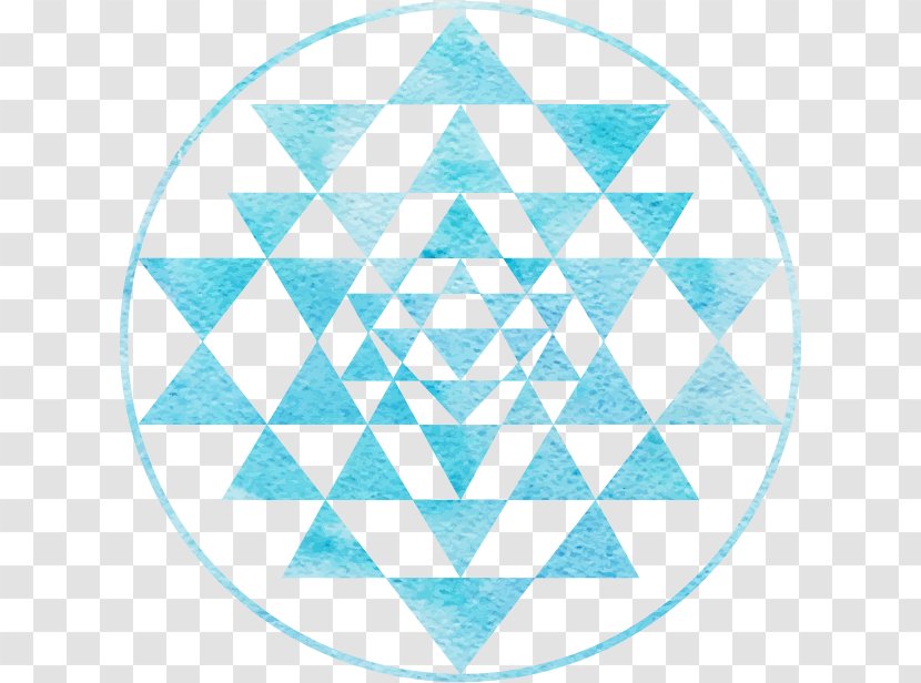 Sri Yantra Sacred Geometry - Symmetry - Hanuman Transparent PNG