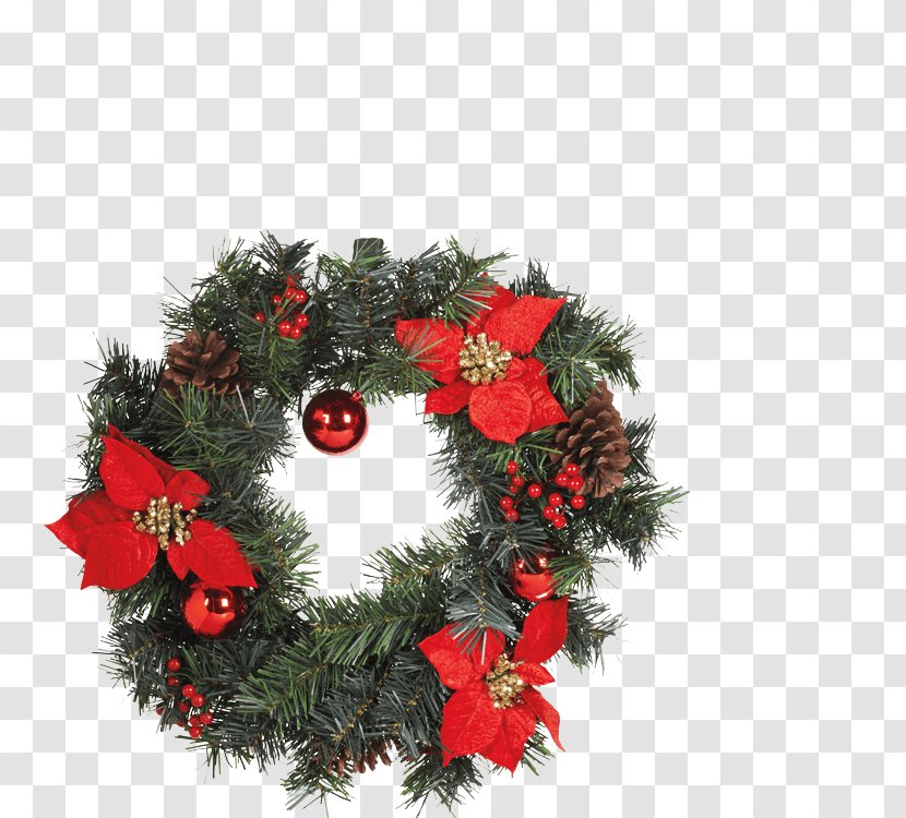 Wreath Christmas Ornament Day Pine - Family - Creative Transparent PNG