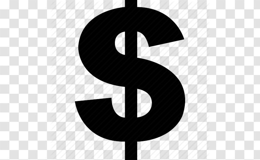 Dollar Sign United States Currency Money - Text - Transparent Transparent PNG