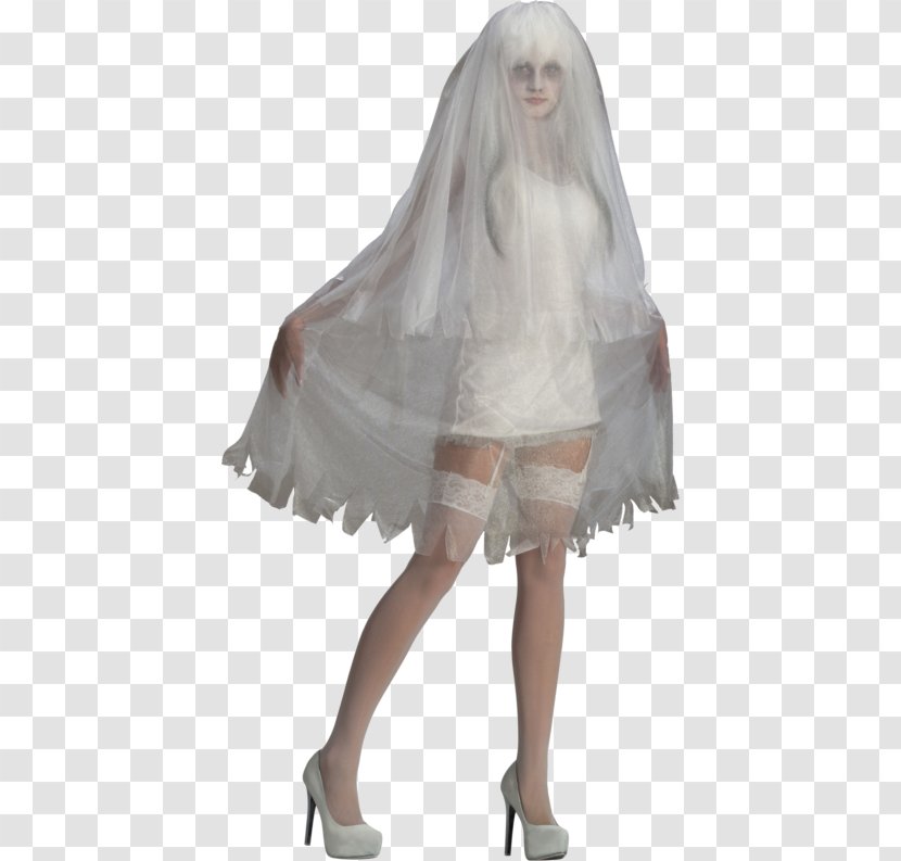 Halloween Costume Party - Bride - Ghost Transparent PNG