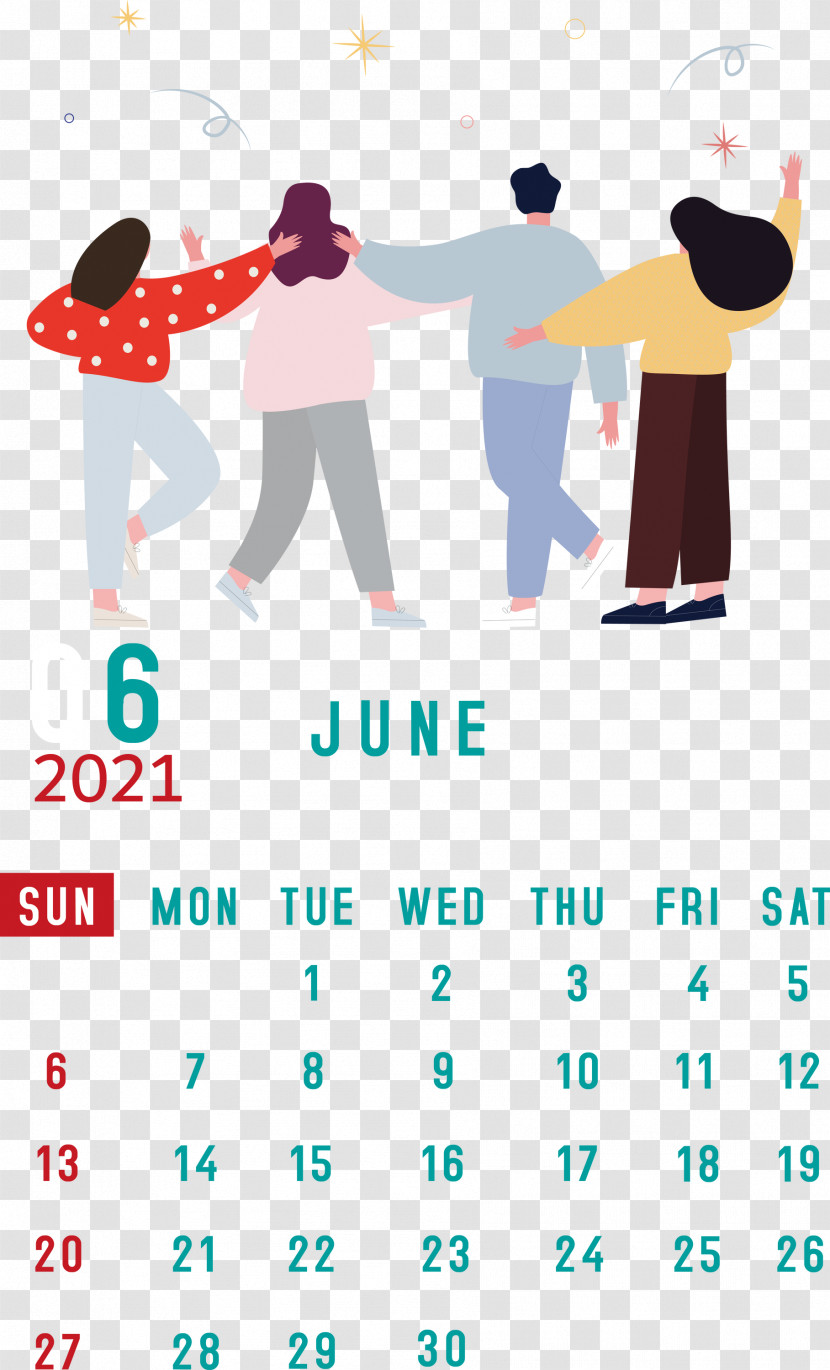 June 2021 Calendar 2021 Calendar June 2021 Printable Calendar Transparent PNG