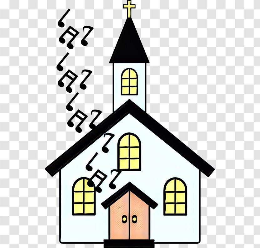 Clip Art Chapel Roof Line Place Of Worship - Steeple - Architecture Transparent PNG