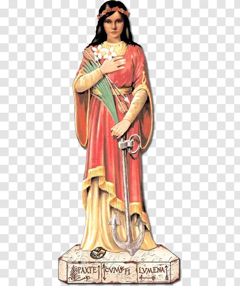 Philomena Patron Saint Chaplet Catholicism - West African Vodun - Our Lady Of Fatima Transparent PNG