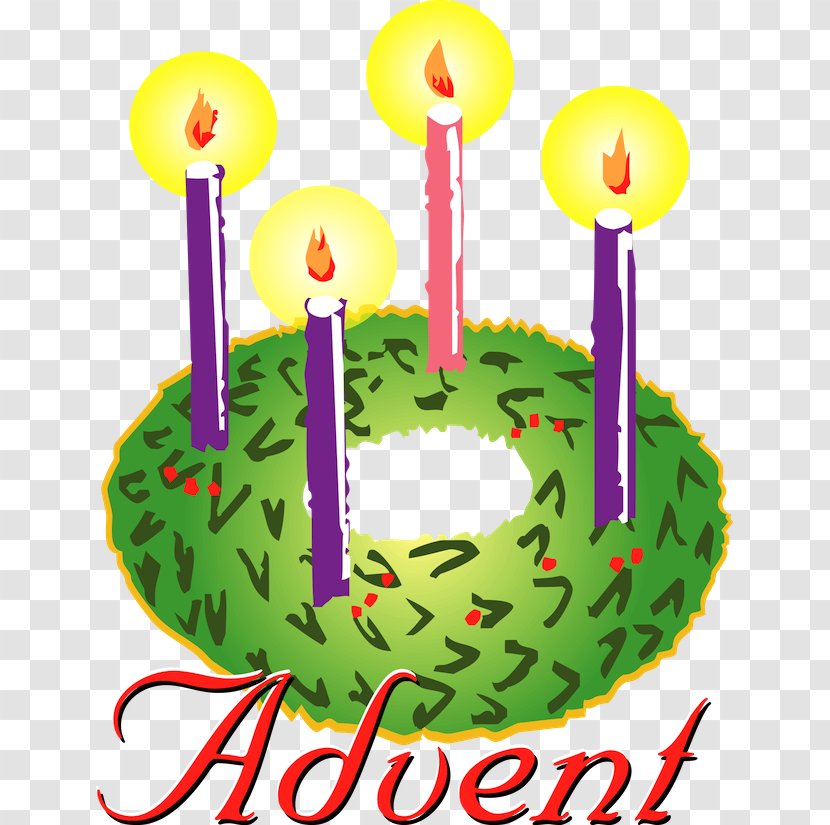 Advent Wreath Sunday Second Of Clip Art - Area - Jesus Birth Clipart Transparent PNG
