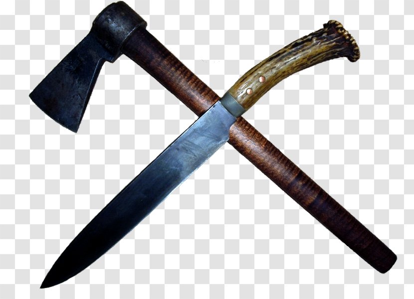 Knife Weapon Hunting & Survival Knives Tool Tomahawk - Long Transparent PNG