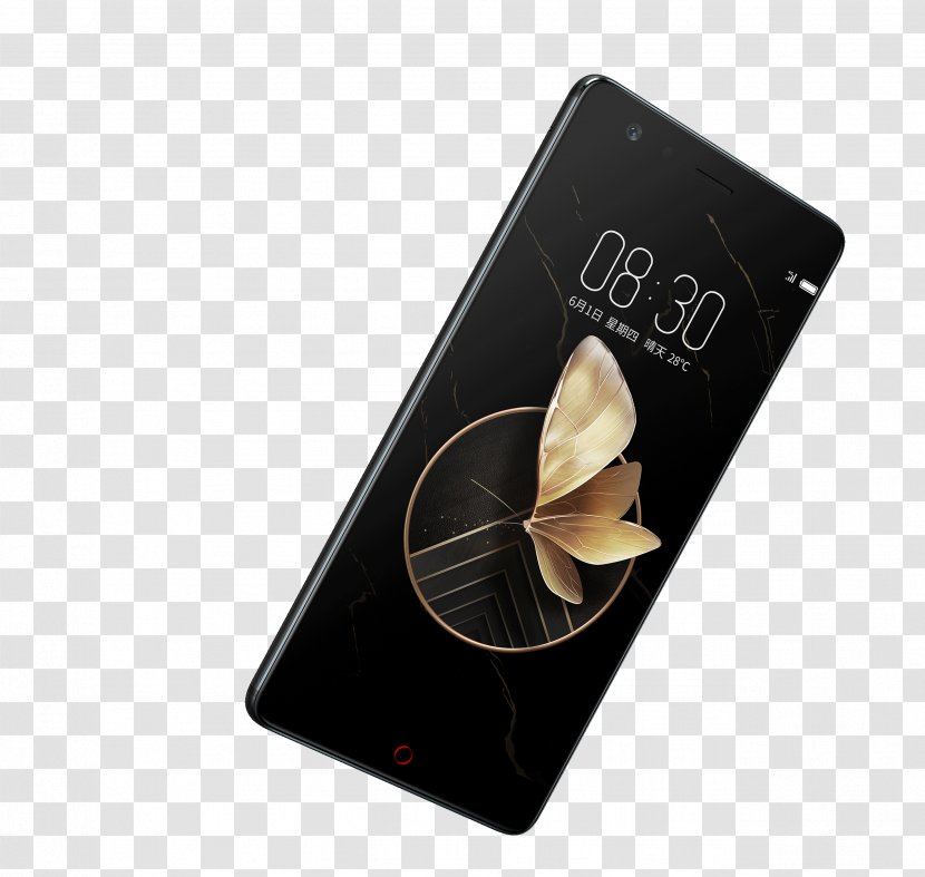 Qualcomm Snapdragon Nubia Z17 Mini Dual SIM 4GB + 64GB Telephone Smartphone - Portable Communications Device Transparent PNG