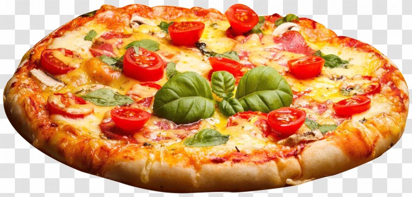 Pizza Margherita Italian Cuisine Fast Food - Recipe Transparent PNG