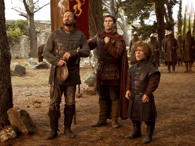 Tyrion Lannister Bronn Oberyn Martell Daenerys Targaryen Podrick Payne - Middle Ages - Game Of Thrones Transparent PNG