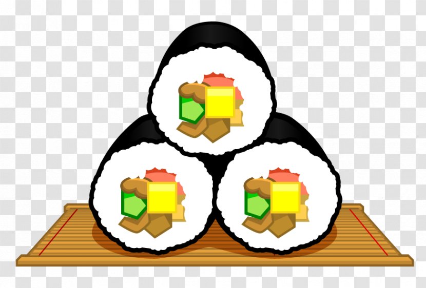 Sushi Makizushi Setsubun Oni Illustration - Food Transparent PNG