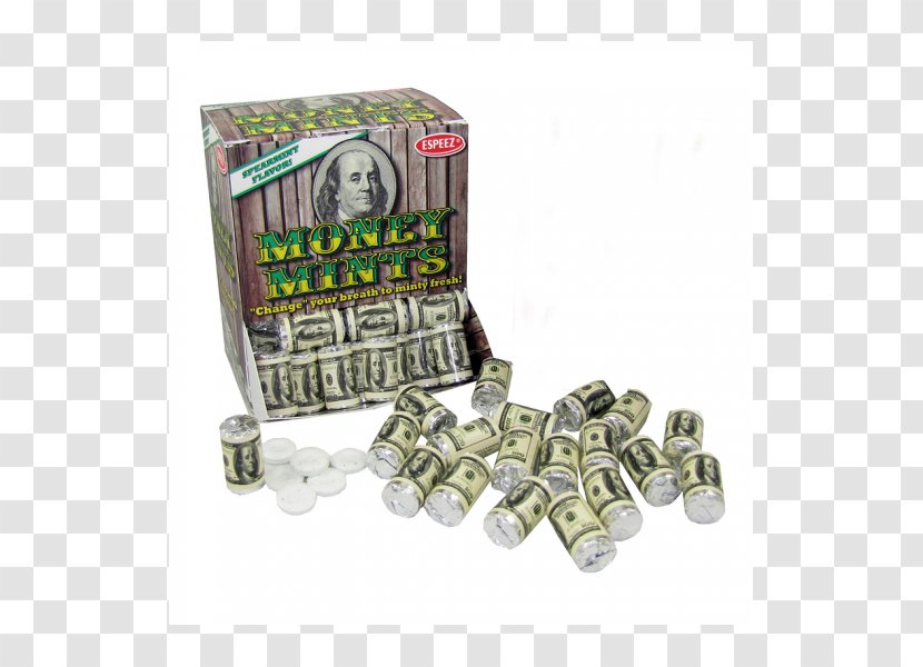 Mint Gummi Candy Money Bonbon - Roll Transparent PNG