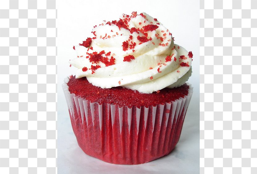 Baileys Irish Cream Red Velvet Cake Cupcake Bakery Frosting & Icing - Sugar - Cup Transparent PNG