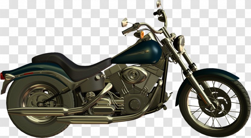 Motorcycle Accessories Cruiser Chopper - Retro Cool Transparent PNG