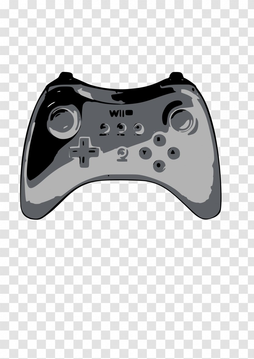 Wii Remote Xbox 360 Controller Game Controllers Clip Art - Playstation Transparent PNG