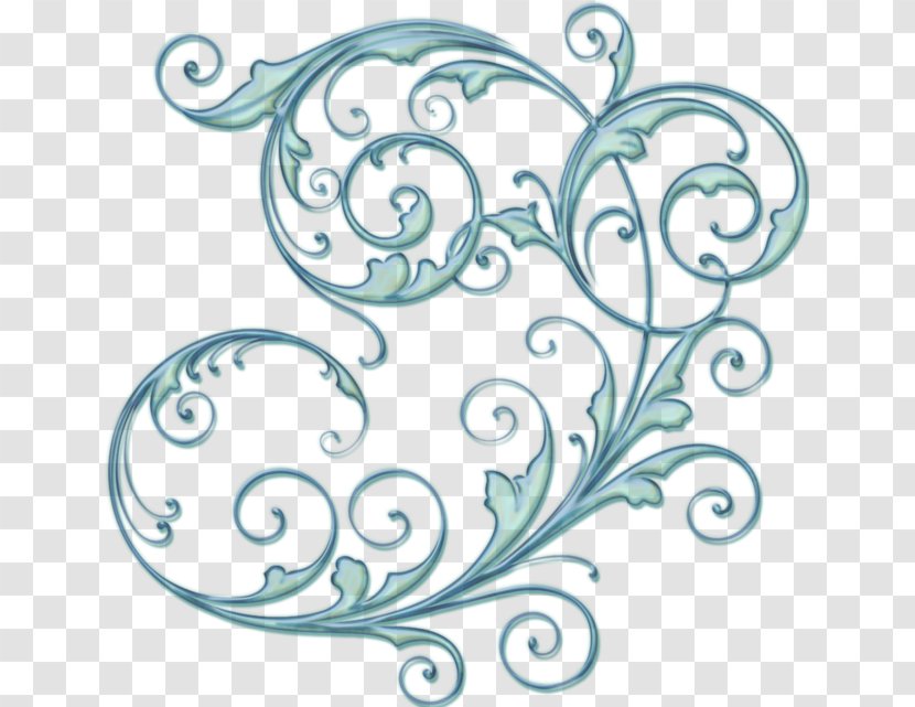 Floral Ornament - Motif - Heart Transparent PNG