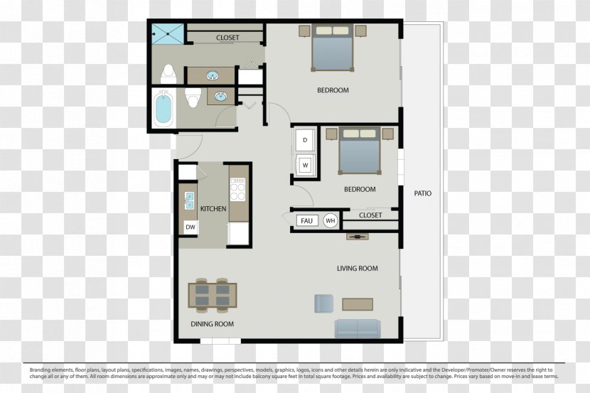 Piedmont Apartments Floor Plan House Transparent PNG