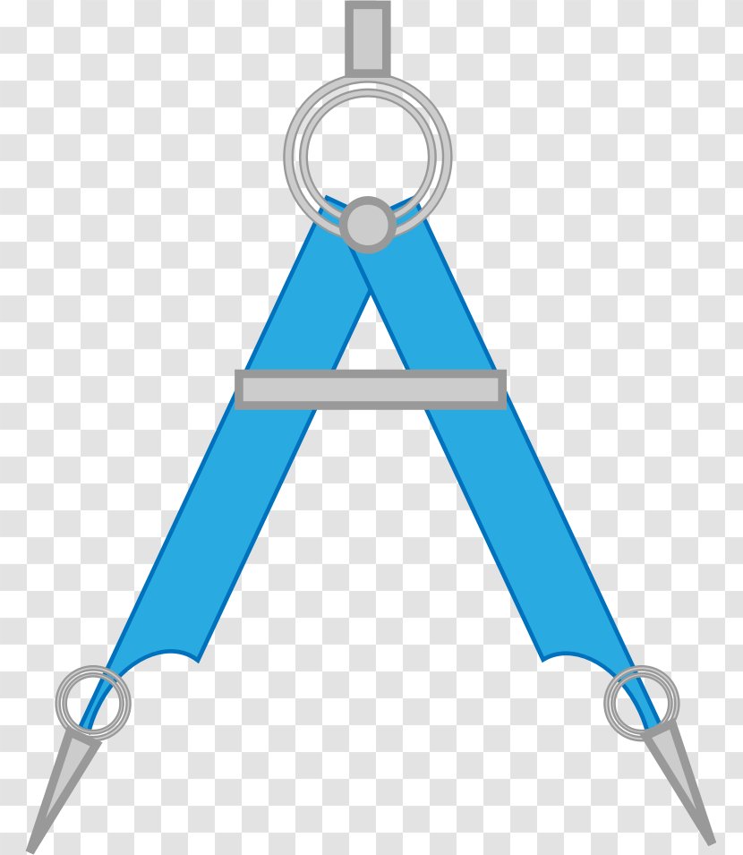 Compass-and-straightedge Construction Geometry Clip Art - Compass - Cartoon Transparent PNG