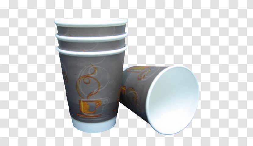 Paper Cup Coffee Glass Plastic - Drinkware Transparent PNG